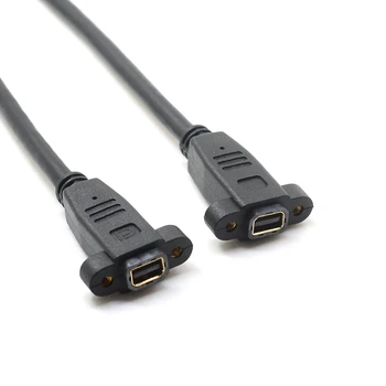 Mini Display Port Ženski Ženski Kabel, mini DP DisplayPort Thunderbolt Podaljšek podaljšek Kabel 2K 4K@60Hz 1Feet 30 cm