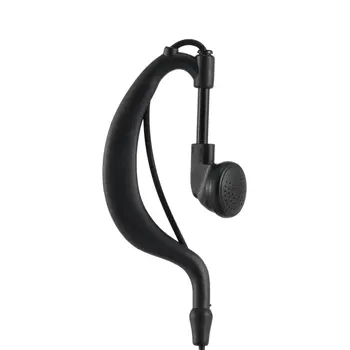 G-oblika Slušalk, Mikrofon Pg Auriculares Za Motorola Xir P8268 P8260 P8200 P8208 Skrit Mikrofon, Črna Priročno