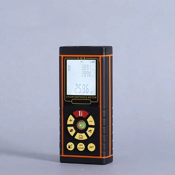 JRTMFG Laser Distance Meter Digitalni Merilni Instrument, Elektronsko Lasersko Ravnilo baterijsko Ravni Mehurček Laser Rangefinder