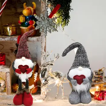 Božič Santa Gnome Plišastih Lutka Skandinavskih Tomte Nordijska Švedski Božič Elf Palček Božično Drevo Okraski Visi Lutka