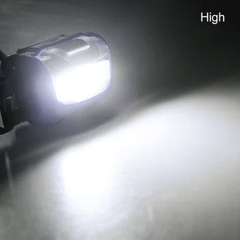 Mini 2 Načini Žaromet Nepremočljiva 500Lm COB LED Svetilka na Prostem Žarometov Lučka PortableTorch Lanterna Z Glavo Luči