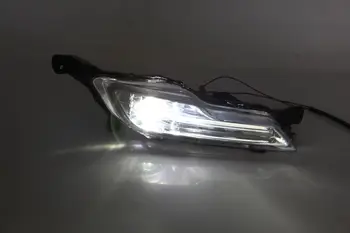 2Pcs LED DRL Dnevnih Luči Žarnice Obrnite Signal meglenki s Žice za Ford Fusion 2017+ Vozne Luči