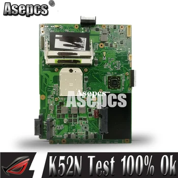 Asepcs K52N Prenosni računalnik z matično ploščo Za Asus K52N K52 X52N A52N Test original mainboard