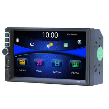 7 Palčni 2 DIN Avto MP5 Predvajalnik, Bluetooth, Touch Screen Stereo Radio Pogled od Zadaj Kamero Podpira Za Android In IOS Sistema