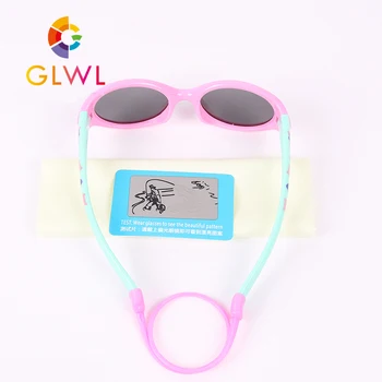Otroška Sončna Očala Otroci Polarizirana Sončna Očala Dekleta Pisane Ovalni Okvir Otrok, Očala Za Šport Fantje Očala S Pokrovom Letnik