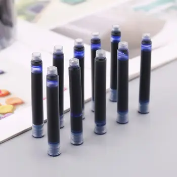 100 kozarcev Jinhao Univerzalno Izbrisljivi Modro Nalivno Pero, Črnilo Sac Vložkov 3.4 mm Polnjenje Pisarni Šole, Tiskovine