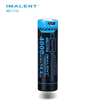 1PC IMALENT Li-Ion 21700 4000 mah Polnilne Baterije , dodatna Oprema Primerna za LED Svetilka MS03