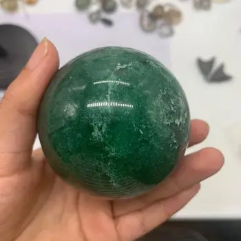 Velika velikost naravnih chlorite področju rock quartz crystal ball zdravljenje naravnega kamna in mineralnih