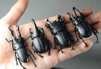 Žuželke predporočna hrošč Lucanidae ukleščenja bug model figuric smešno igrače
