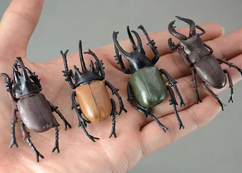 Žuželke predporočna hrošč Lucanidae ukleščenja bug model figuric smešno igrače