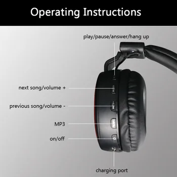 SMILYOU LED Luči Kul Otrok Brezžične Slušalke Bluetooth 5.0 Slušalke Gaming Slušalke Z Mikrofonom Za Vse Telefone Kot Darilo