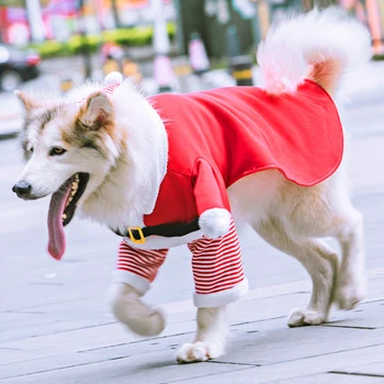 Božič Big Dog Oblačila Plašč Suknjič Zimske Pasje Obleke za Majhne Srednje Velike Pse Kuža Pulover, Jakna Pet Oblačila 510235
