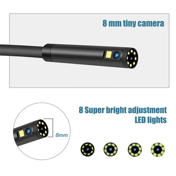 Industrijska Endoskop En & Dvojno Objektiv Fotoaparata Borescope 4.3