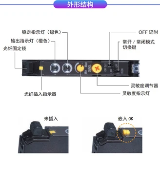 Original optični senzor ojačevalnik OKVIRA-N VRF-N inkjet elektromehanske oči NF-DB01 optičnega zaznavanja glavo NF-DB01