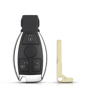 Dandkey 433MHz Zamenjava Za Mercedes Benz Leto 2000+ Podpira Izvirno NEC in BGA Smart Remote Control Ključne Fob 3 Gumbi