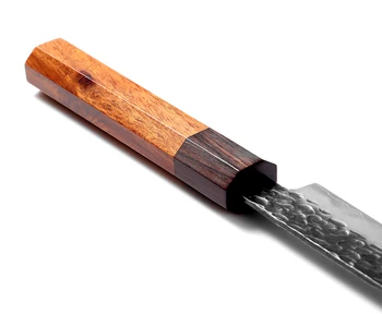 XITUO5inch Pripomoček nož tri-plast kompozita jekla ročno kovani kuhar nož cut zelenjave in obrezki peeling kuhinjski nož