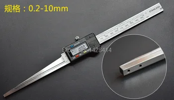 0.2-10 mm Digitalni klin feeler elektronski prikaz feeler gauge / Klin Feeler Gauge / Elektronski Klin feeler gauge