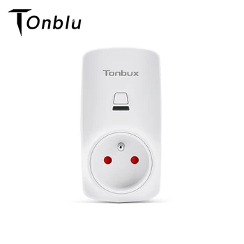 Tonbux AU/FR/EU/UK Plug Smart Wifi Plug Lučka LED Zaslon googlova Domača stran Sprejeti Alexa Nadzor Pomočnika Pametno Vtičnico
