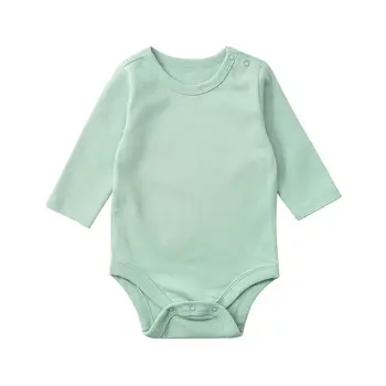 Orangemom 2018 pomlad Dolg Rokav Bombaž bodysuits , novorojenčka - 24M Baby Bodysuit ekološko visoko kakovost za Malčke-oblačila