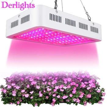 LED Grow Light 1000W Celoten Spekter Rastlin Svetilke za Notranjo Toplogrednih Rastejo Šotor Rastlin Sejanje Cvetenja Raste Rasti Lučka