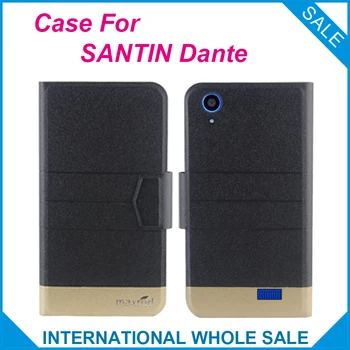 5 Barv Vroče! Dante SANTIN Primeru, Visoke kakovosti Polno Flip Moda Prilagodite Usnje Izključno primeren pokrov