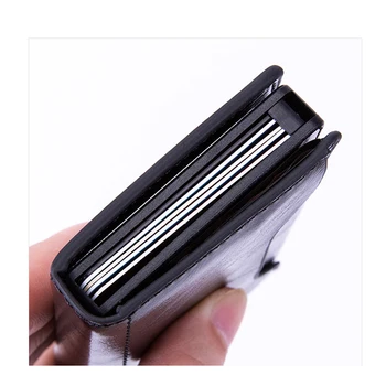 2020 Nov Slog RFID aluminij zlitine kartico primeru samodejno pop-up imetnika kartice kreditne kartice kovinski poslovne kartice denarnice Za Moške