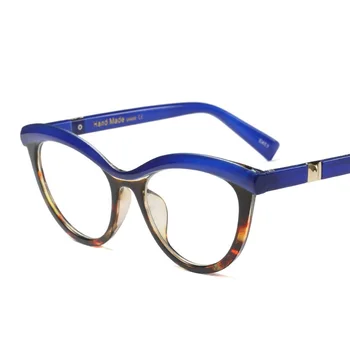 Novi Retro Ultralahkih Obravnavi Očala 2020 Moške In Ženske, Modni Ravno Ogledalo Nevtralno Smolo Očala Literarni Očal Okvir UV400