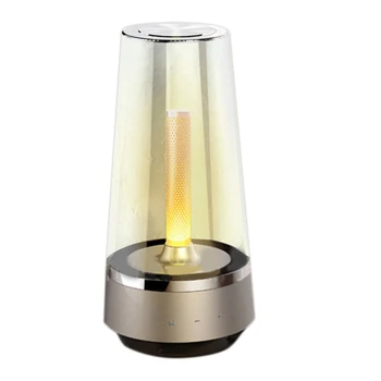 Bluetooth Zvočnik RX01 Sveča za ponovno Polnjenje Luč, Plamen LED utripajoča Lučka Ustvarjalno Vzdušje Svetlobe Zvočnik