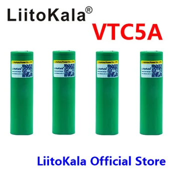4pcs liitokala 3,6 V 18650 US18650 VTC5A 2600mAh Visoko Možganov 40A Baterija Za