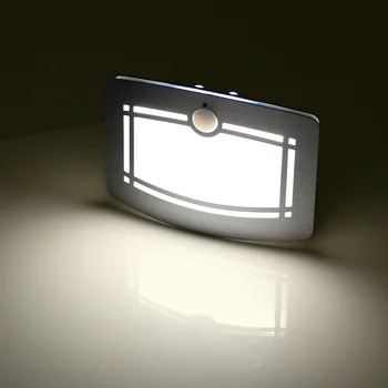 Senzor gibanja Vključena LED Wall Rov Baterija Upravlja Brezžični Noč Luči Samodejni Vklop/Izklop Za Hodniku Poti Stopnišče Steno