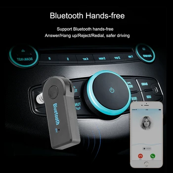 Brezžična tehnologija Bluetooth Aux Avdio Sprejemnik Adapter Bluetooth Prostoročni Komplet 3,5 mm priključek Aux Bluetooth prostoročno Glasbeni Sprejemnik