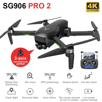 ZLRC SG906 PRO 2 GPS-Drone s 3-osni Anti-shake Self-stabilizacijski Gimbal 4K HD Kamera Brushless Dron Strokovno Quadcopter
