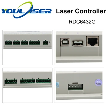 Ruida RDC6432 CO2 Laser Krmilnik Sistem za Lasersko Graviranje Rezanje Zamenjajte AWC708S Ruida 6442S Ruida Leetro