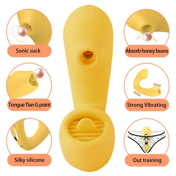 Klitoris Naivnež, Dildo, Vibrator za Ženske Bluetooth App Jezika Lizanje Vibrator Blowjob Klitoris Stimulator Sesanju Vibrator Odraslih Igra