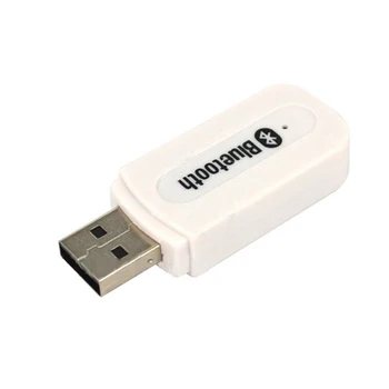 Debelo 10 kos/veliko Prenosni USB Brezžični Glasbeni Sprejemnik Bluetooth Dongle, Komplet Z 3.5 mm Audio Kabel Zvočnikov, Aux Iphone5 6