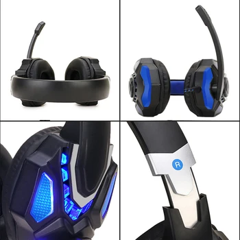 2020 Gaming Računalnik, Slušalke Bass Sound Stereo Žične Slušalke Z Mikrofon Nadzor Glasnosti Za PC, Laptop PS4
