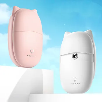 RUINUOKAI 3 posode Ročno Mini Vlažilnik USB Polnilne Obraza Škropilnica Lepoto Vlažilna Vodne Megle za Kavo Prenosni Difuzor