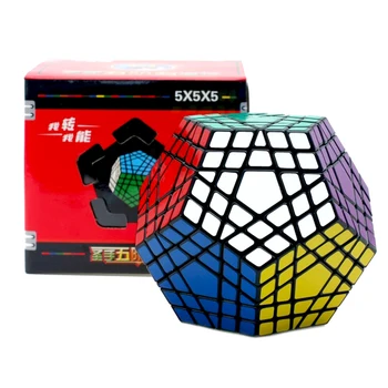 Shengshou 5x5x5 Kocka Magic Cube Megaminx Gigaminx 5 x 5 Strokovnih Dodecahedron Twist Cube Puzzle Učenje Izobraževalne Igrače