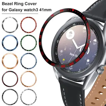 2020New Jeklene Plošče Tesnilo Kovinski Pokrovček Proti Praskam iz Nerjavečega Jekla Zaščitne Plošče Tesnilo Primeru Za Pametno Gledati Galaxy Watch 3 41mm