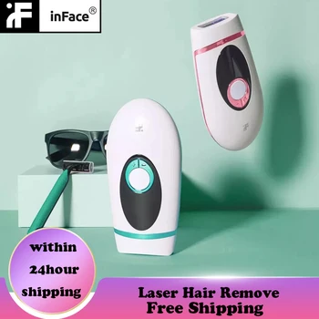 InFace ZH-01D Neboleč Laser Hair Odstranjevanje Strokovno Depilacijska Laser Hair Epilator Trajno Odstranjevanje Dlak IPL 900000 Flash