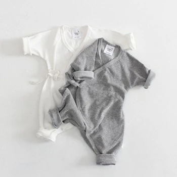 0-24M Novorojenega Dojenčka Baby Boy, Girl Obleke Barva Nazaj Krilo Malo Angel Romper Jumpsuit Playsuit Oblačila