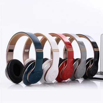 Moda Bluetooth Slušalke z Mikrofonom Noise Cancel Slušalke Z Vrečko za Shranjevanje Brezžičnega in Žičnega audifonos Telefon Glasbe Bas Čelade