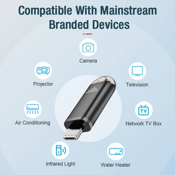 Posugear Micro USB Vmesnik Univerzalni Mobilni Telefon, Brezžični Daljinski upravljalnik Infrardeči Daljinski upravljalnik Za Android TV STB Polje