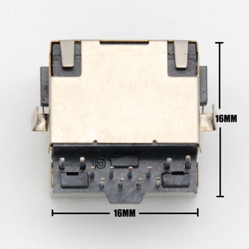 10PCS/VELIKO RJ45 Zaščiten, Omrežna Vtičnica Socket Baker Lupini Ethernet Priključek z LED SMD Offset Slog