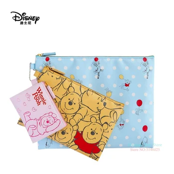 Resnično Disney 3pcs/set Mickey Mouse Multi-funkcijo Ženske Torbe Denarnice Denarnica Baby Nego Vrečko Moda Mumija Vrečko Dekleta Darila, Vroče Prodaje