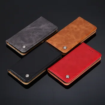 Wintage Pu Usnja Flip Denarnice Folio Šok dokaz Zaščitna Telefon Primeru Kritje Za Xiaomi Redmi 3 3X 3 4 4A 4Pro 4X 5 6 7 8 9A