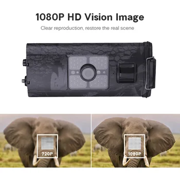 Lovske Kamere Wildlife Ogled Night Vision Wifi Kamera HC700A 16MP 1080P Ir LED Prostem Kamere za Nadzor