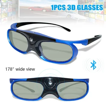 Bluetooth, 3D Aktivna Shutter Glasses High Definition Očala za DLP-Link Projektor TV JHP-Najboljši