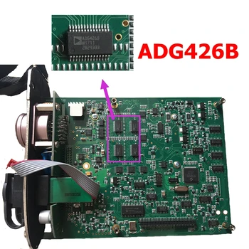 SS+++Najboljšo Kakovost AM79C874VI Čip MB C4 SD Povezavo Compact4 ADG426 čip MB Star C4 Diagnozo Orodje s Programsko opremo, HDD Brezplačno ladja
