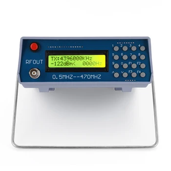 0.5 MHz-470MHz RF Signal Generator Meter Tester Tesrting Orodje Digitalni CTCSS Singal Izhod za FM-Radio Walkie-talkie Debug